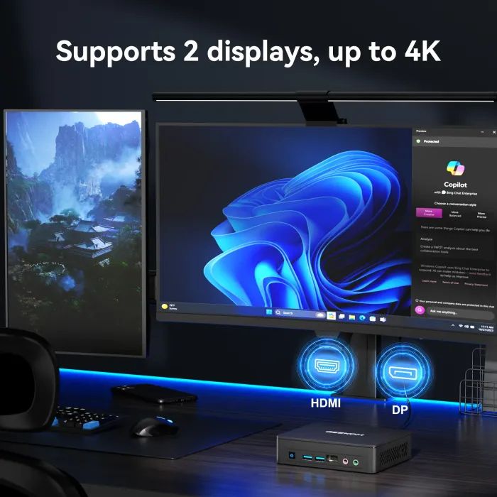 Компьютер GEEKOM Mini IT12 / i9-12900HK, 32, 1TB, WIN11Pro (GMIT12i912900HK-321T-EU) изображение 5