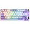 Клавиатура Ajazz AK820 Pro Gift Switch Purple RGB USB/Wireless/Bluetooth UA Purple (AK820PRO-G-PWB) изображение 2