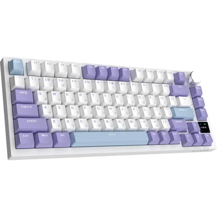 Клавиатура Ajazz AK820 Pro Gift Switch Purple RGB USB/Wireless/Bluetooth UA Purple (AK820PRO-G-PWB) изображение 4