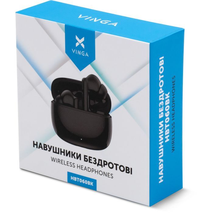 Наушники Vinga HBT060 Bluetooth Black (HBT060BK) изображение 7