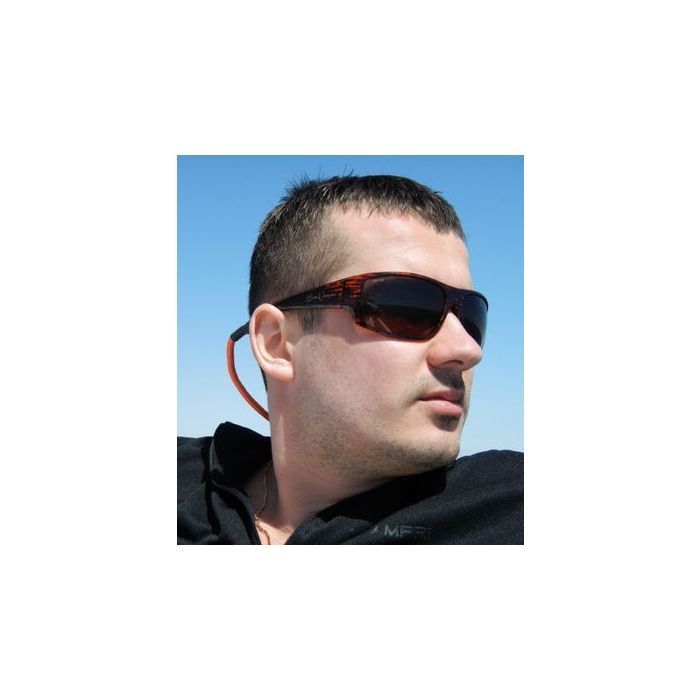 Солнцезащитные очки BluWater 2в1 Babe Winkelman Polarized Коричневые (4ВИН3-Ч50П) изображение 10