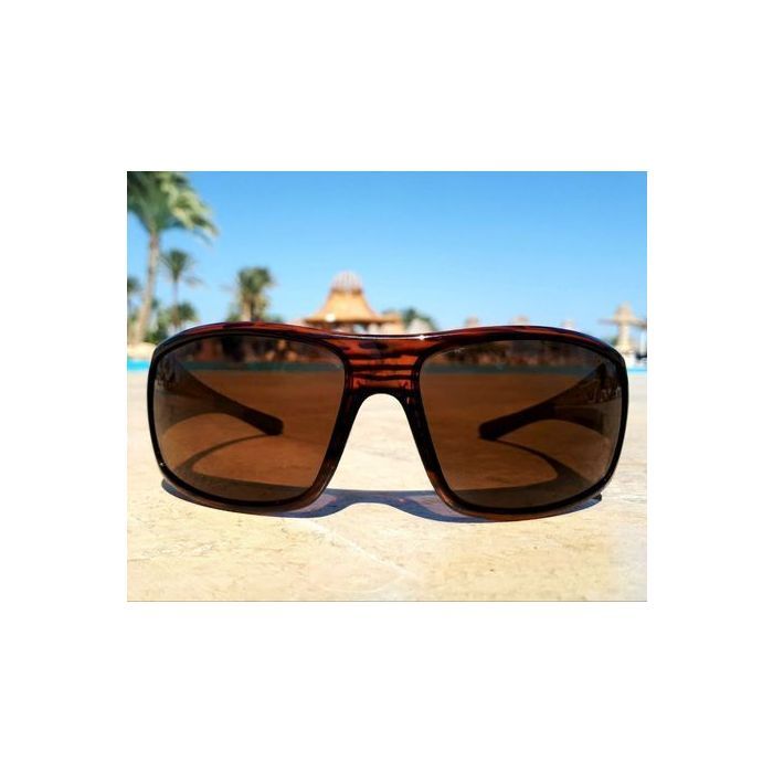 Солнцезащитные очки BluWater 2в1 Babe Winkelman Polarized Коричневые (4ВИН3-Ч50П) изображение 6