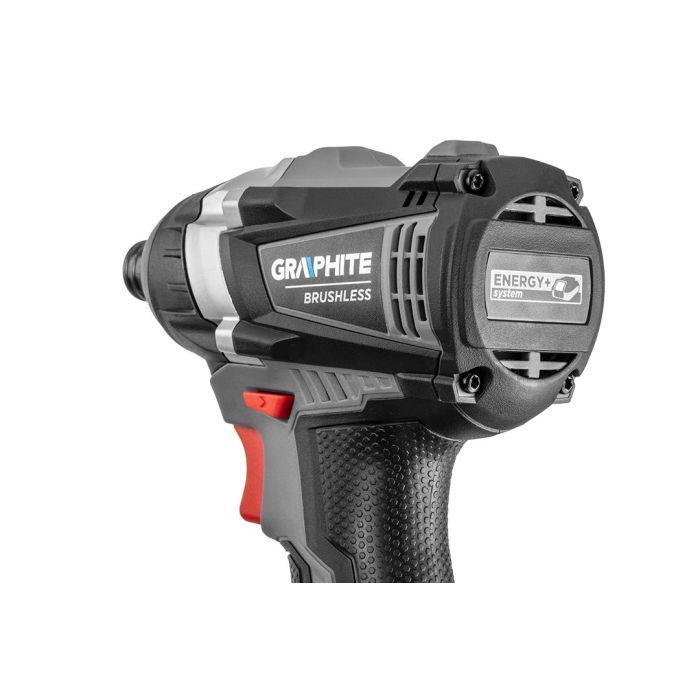 Гайковерт Graphite Energy+ 18V, безщітковий, 2700об/хв, 200Нм, 3 швидкості, 1.2кг (без АКБ та ЗП) (58G024) зображення 9
