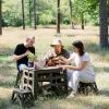 Стілець складаний Tribe Camp Chair Low пластиковий Black (T-EF-0001-black) зображення 10