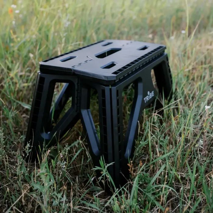 Стілець складаний Tribe Camp Chair Low пластиковий Black (T-EF-0001-black) зображення 12