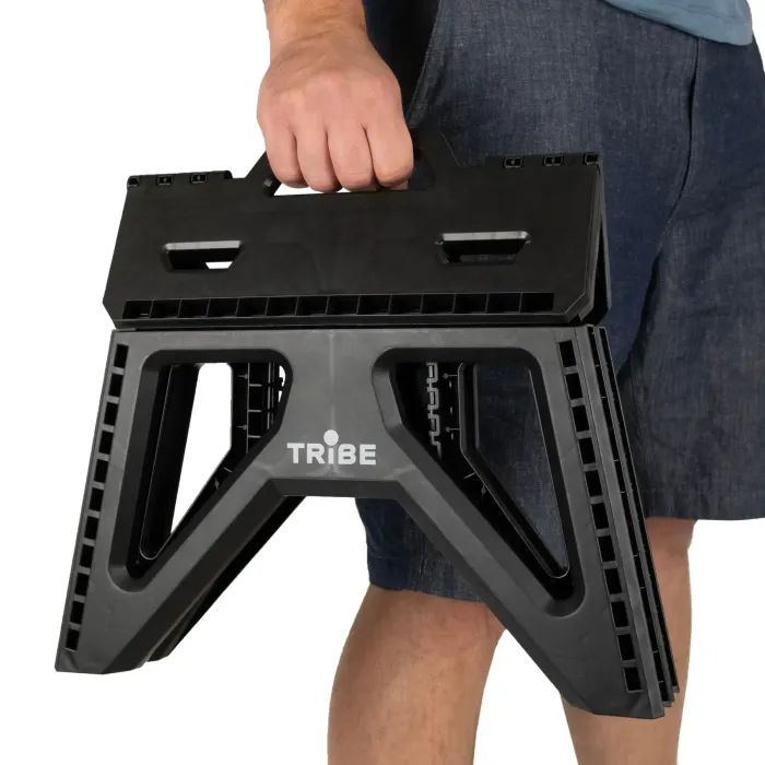 Стілець складаний Tribe Camp Chair Low пластиковий Black (T-EF-0001-black) зображення 8