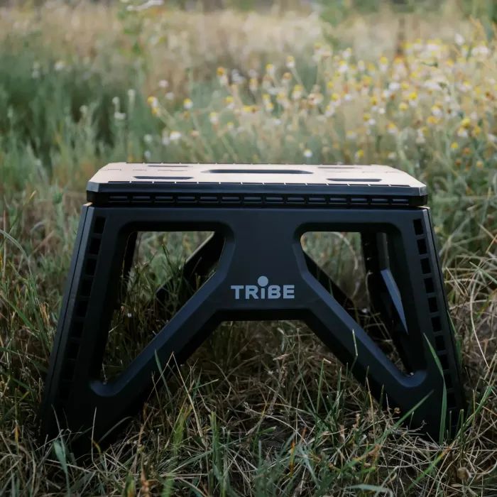 Стілець складаний Tribe Camp Chair Low пластиковий Black (T-EF-0001-black) зображення 9