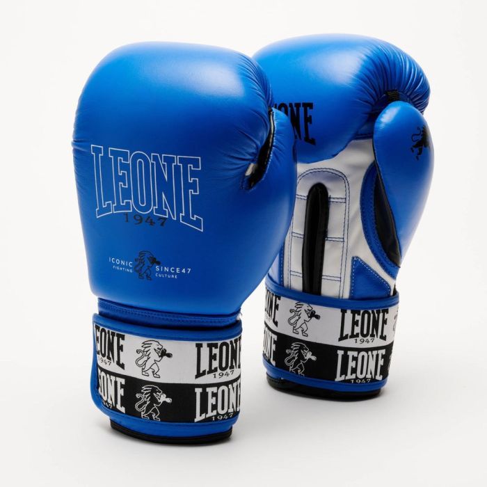Боксерские перчатки Leone GN208 Iconic Blue 12 унцій (GN208_Blue_12oz) изображение 2