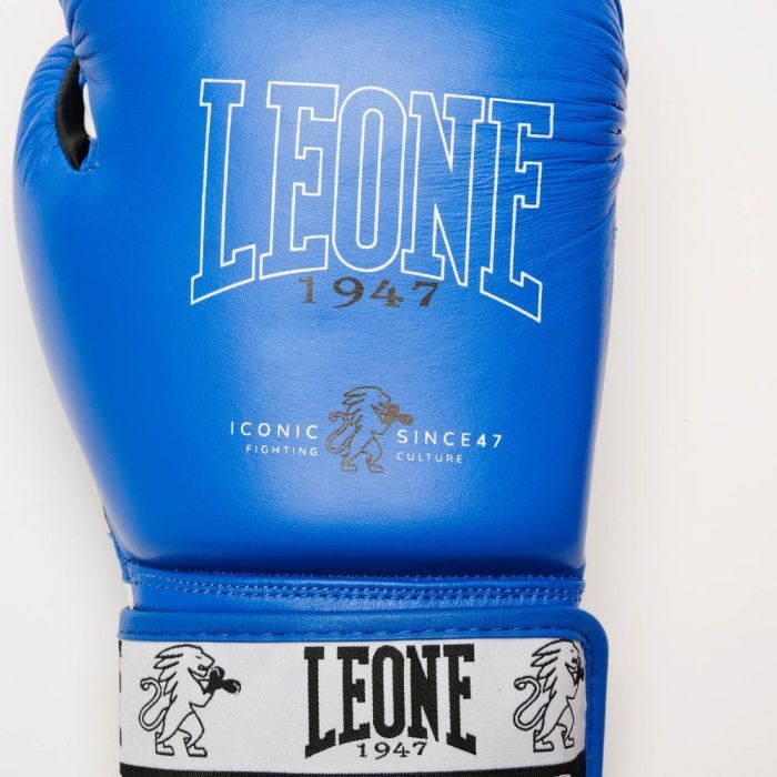 Боксерские перчатки Leone GN208 Iconic Blue 12 унцій (GN208_Blue_12oz) изображение 7