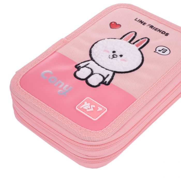 Пенал Yes Line Friends Pretty Choco and Cony HP-01 твердий подвійний (533638) зображення 3
