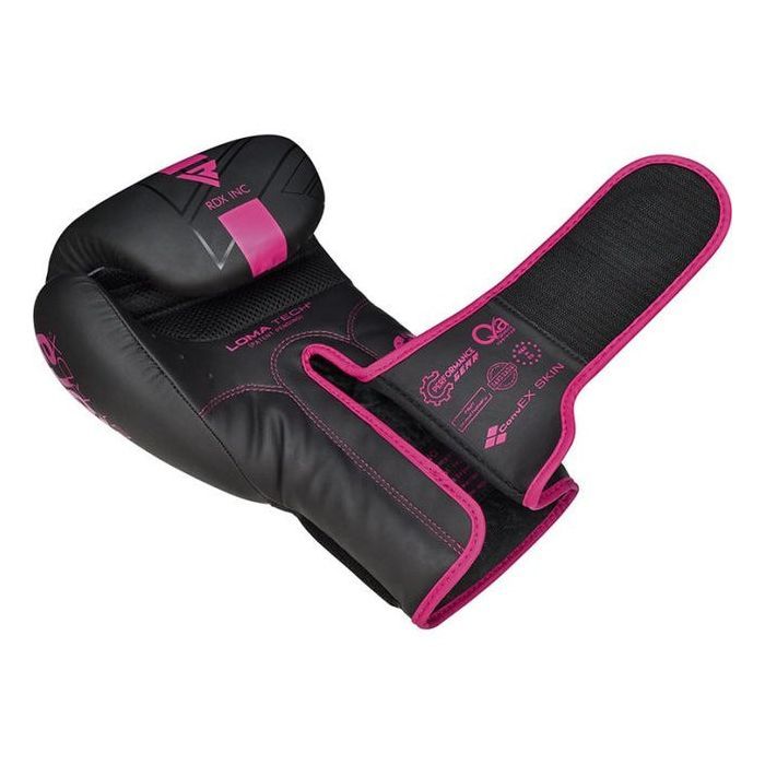 Боксерские перчатки RDX F6 Matte Pink 12 унцій (BGR-F6MP-12OZ) изображение 5