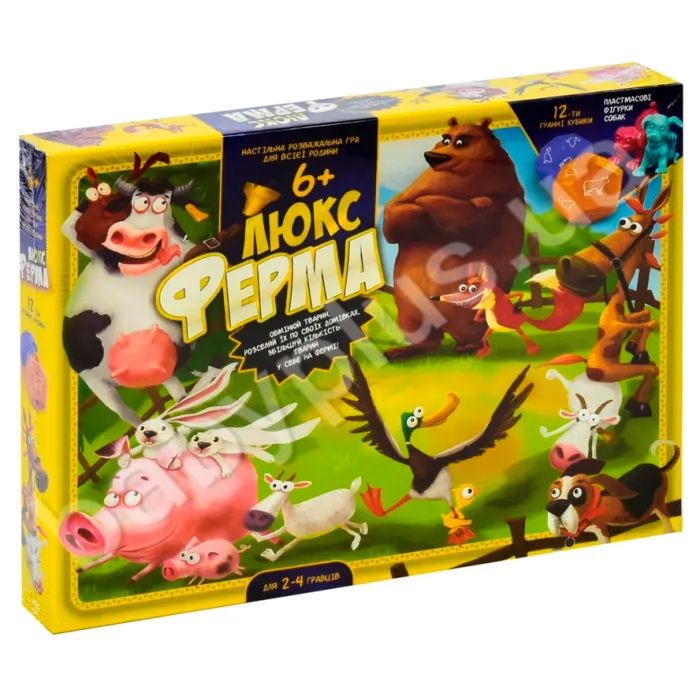Настільна гра Danko Toys Ферма Люкс (укр.) (G-FL-01-02)