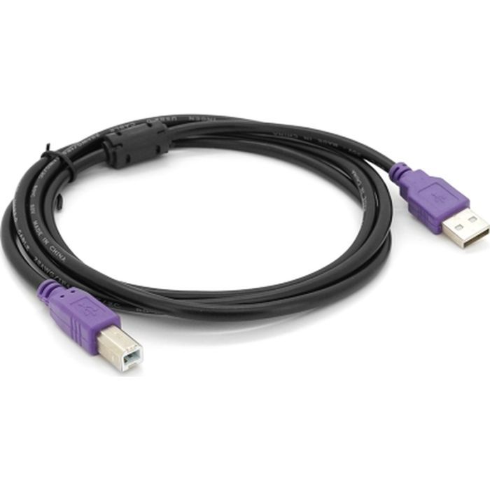 Кабель для принтера USB 2.0 AM/BM 1.5m ferrite black Ritar (YT-AM/BM-1.5MB) изображение 2