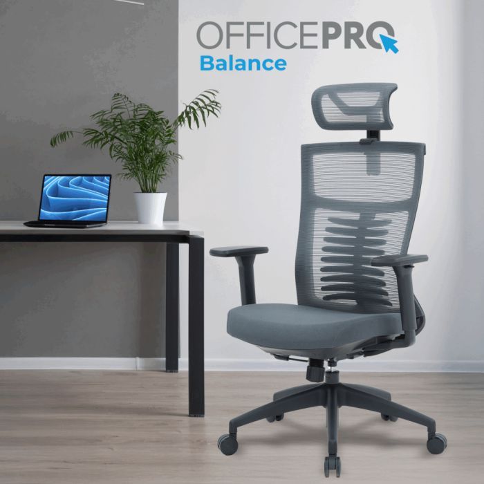 Офісне крісло OfficePro Balance OC550-B-DG-DG (OC550-B-DG-DG) зображення 3