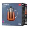 Заварник Ardesto Gemini Milano 950 мл, прозорий (AR1909BGM) зображення 2