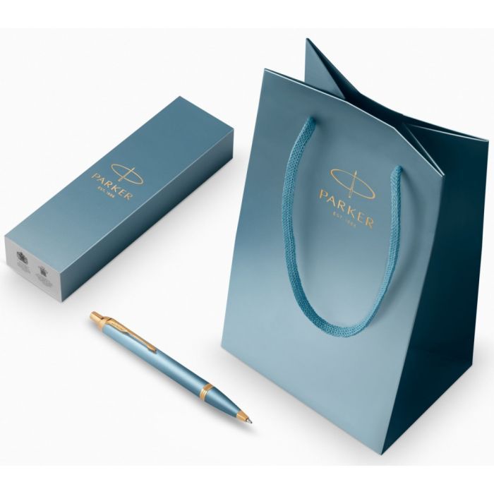 Ручка кулькова Parker IM 17 Rituals Turquoise Green GT BP + Пакет Parker Rituals (29 132) зображення 5