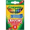 Карандаши цветные Crayola воскові, 8 шт (52-3008)