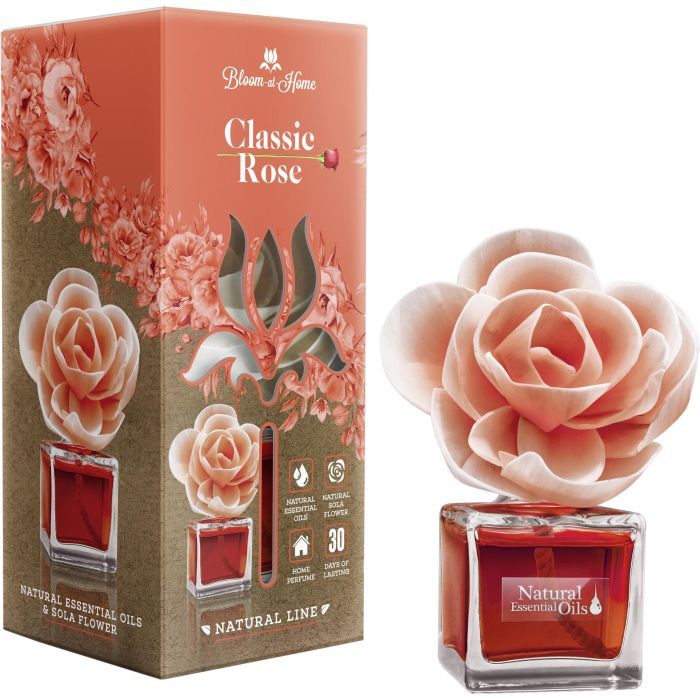 Аромадиффузор Elix Цветок из соли Classic Rose 100 мл (5906074152445)