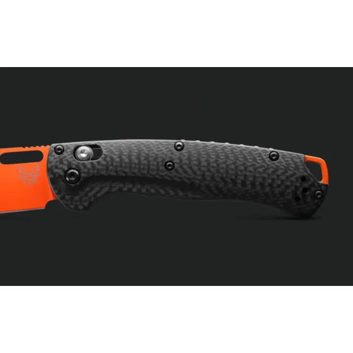 Нож Benchmade Taggedout Orange Carbon Fiber (15535OR-01) изображение 10