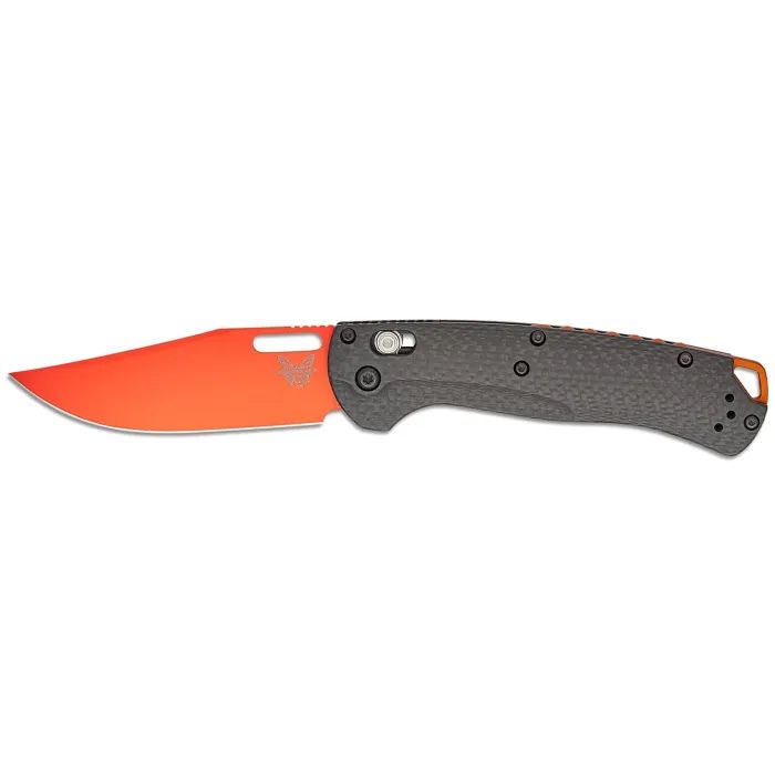 Нож Benchmade Taggedout Orange Carbon Fiber (15535OR-01)