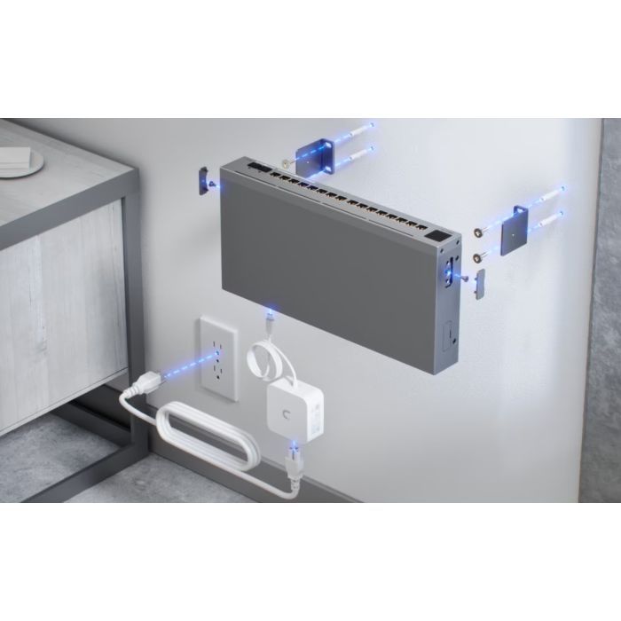 Коммутатор сетевой Ubiquiti USW-PRO-MAX-16-POE изображение 9