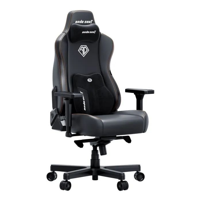 Кресло игровое Anda Seat Kaiser 3E PVC Size XL Black (AD23YC-XL-08-B-PV/C-B01) изображение 2