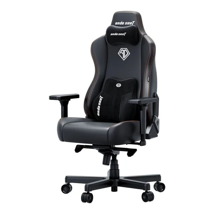 Кресло игровое Anda Seat Kaiser 3E PVC Size XL Black (AD23YC-XL-08-B-PV/C-B01) изображение 3