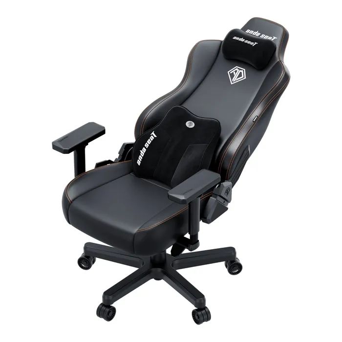 Кресло игровое Anda Seat Kaiser 3E PVC Size XL Black (AD23YC-XL-08-B-PV/C-B01) изображение 7