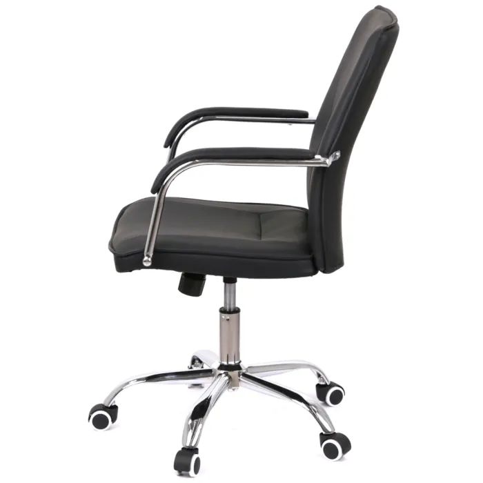 Офісне крісло Аклас Смарт Soft TILT Чорний (PU Black) (00161489) зображення 3
