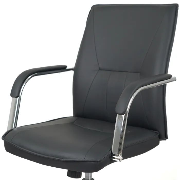 Офісне крісло Аклас Смарт Soft TILT Чорний (PU Black) (00161489) зображення 5
