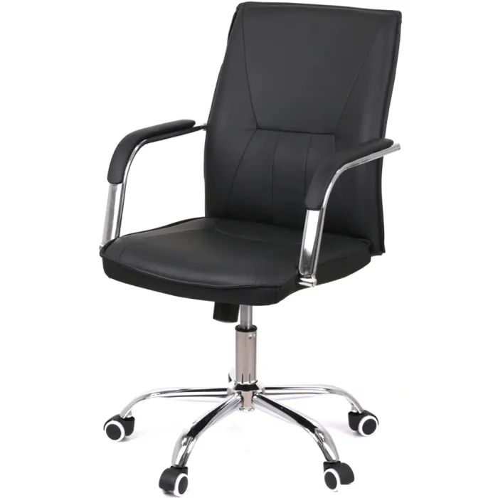 Офісне крісло Аклас Смарт Soft TILT Чорний (PU Black) (00161489) зображення 9