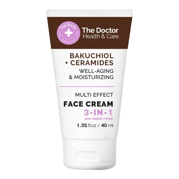 Крем для обличчя The Doctor Health & Care Bakuchiol + Ceramides Face Cream 3в1 40 мл (5901845509343) зображення 2