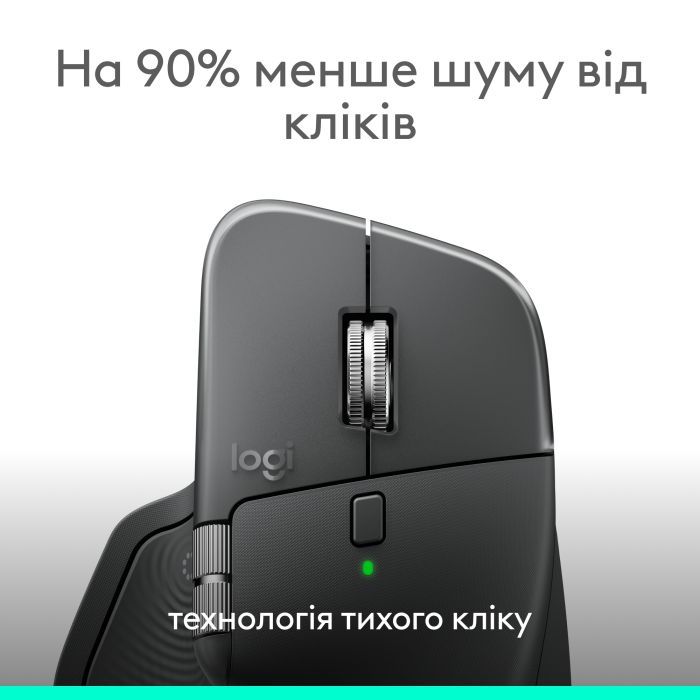 Мышка Logitech MX Master 4 for Business Wireless/Bluetooth Graphite (910-007617) изображение 7
