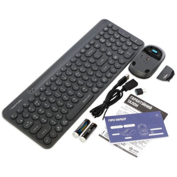 Комплект A4Tech FG3300 Air2 USB UA Grey (4711421997416) изображение 8
