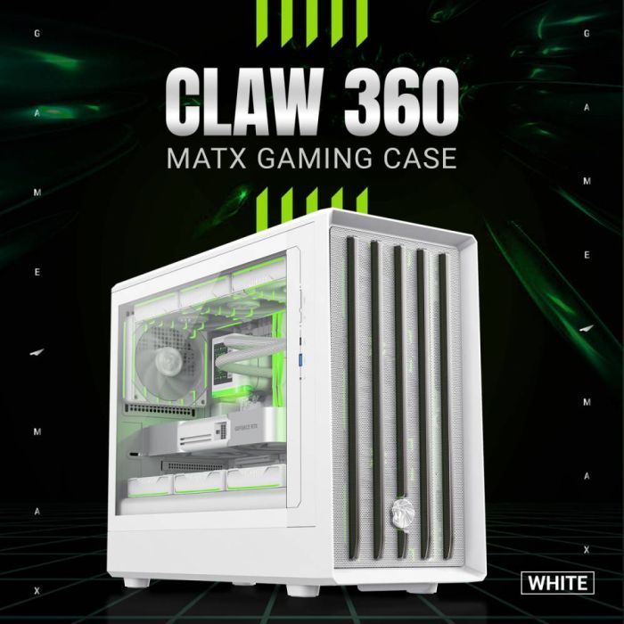 Корпус Gamemax Claw 360 WH зображення 2