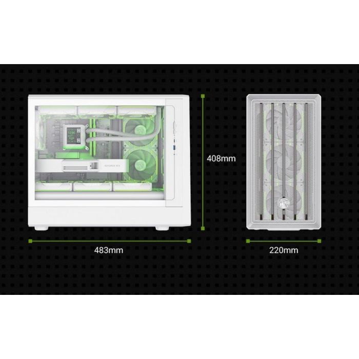 Корпус для ПК Gamemax Claw 360 WH изображение 8