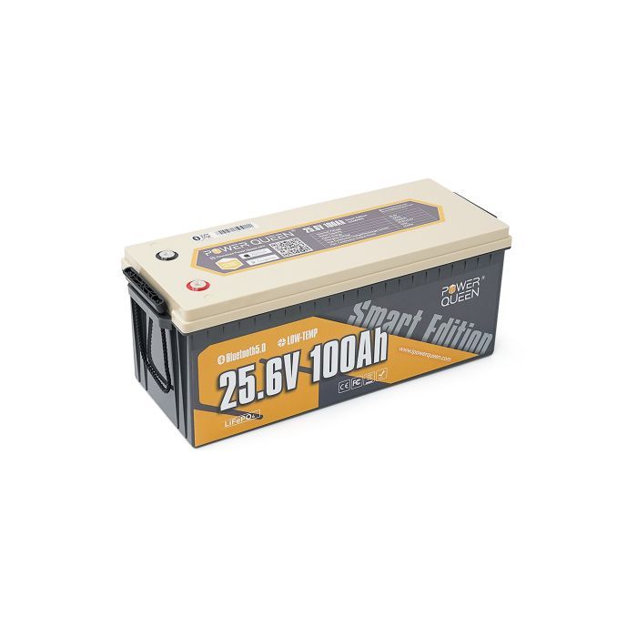 Батарея LiFePo4 Power Queen 25.6V 100Ah BT (PowerQueen-24V100Ah-BT) зображення 2