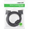 Кабель мультимедийный DVI M to DVI M 2.0m 24+1pin DV101 black Ugreen (11604) изображение 2