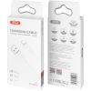 Дата кабель USB 2.0 AM to Lightning 2.0m 2.1A white XO (CB-200UL) изображение 3 Дата кабель USB 2.0 AM to Lightning 2.0m 2.1A white XO (CB-200UL) изображение 3