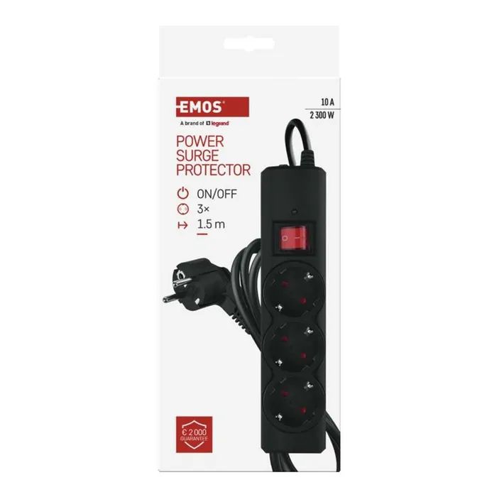 Мережевий подовжувач EMOS P54214 зображення 3