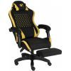 Кресло игровое GT Racer X-2339 Black/Yellow (X-2339 Fabric Black/Yellow) изображение 5