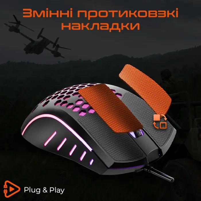 Мышка Meetion GM15 USB Black (MT-GM015-A) изображение 6