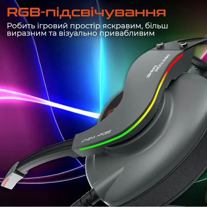 Наушники Meetion HP099 Black/Orange (MT-HP099-A) изображение 5