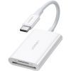Зчитувач флеш-карт UGREEN USB-C 3.1 to TF/SD CM265 White (35506)