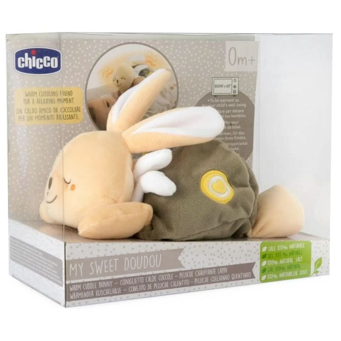 Мягкая игрушка Chicco грелка Теплый зайчонок Dou Dou (12161.00) изображение 4