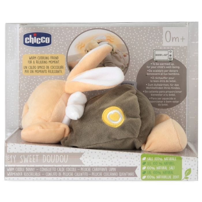 Мягкая игрушка Chicco грелка Теплый зайчонок Dou Dou (12161.00) изображение 5
