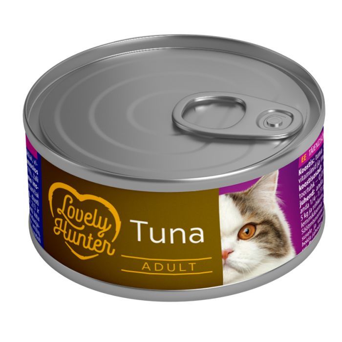 Консервы для кошек Lovely Hunter Adult cats Tuna 85 г (LHU45466)