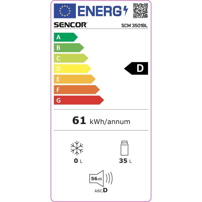 Автохолодильник Sencor SCM3501BL изображение 4