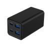 Зарядний пристрій Gembird 2xUSB-C PD65W + 2xUSB QC3.0 30W black (TA-UC-2A2C-PD65-01-BK) зображення 2