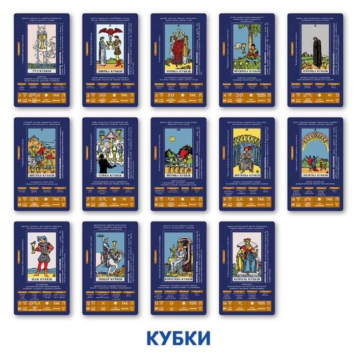 Карты Таро Orner Таро Учебные Таро Райдера-Уэйта (2684) изображение 6